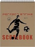 Perfect Strike Soccer Scorebook with Rules and Scoring Instructions : Heavy Duty. Adult and Youth Soccer. TS-11-7-M-V (1 Book)