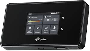 TP-Link 5G Mobile Hotspot M8550 - Tri-Band Wi-Fi 6E Portable Router for Travel
