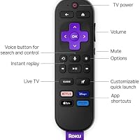 Roku 75R6C7KIT1 75 inch Class Plus Series 4K QLED Mini LED Smart TV Dolby Vision HDR10 Plus 120Hz WiFi Voice Remote HD — image 4