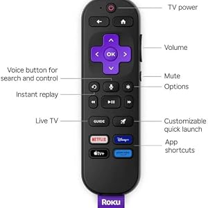 Roku 75R6C7KIT1 75 inch Class Plus Series 4K QLED Mini LED Smart TV Dolby Vision HDR10 Plus 120Hz WiFi Voice Remote HD — photo 4 of 6