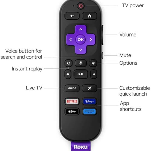 Image of Roku 75R6C7KIT1 75 inch Class Plus Series 4K QLED Mini LED Smart TV Dolby Vision HDR10 Plus 120Hz WiFi Voice Remote HD