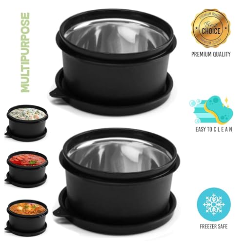 Image of Mumma's LIFE Lunch Box for Office Use - Microwave Safe Container Set (600ML+ 600ML)
