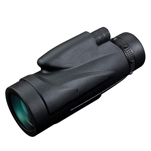 HUIBBGO Telescopio monocular de Alta Potencia 12x42, telescopios de Tubo de Alta Lista, Alta Potencia, Alta definición, Poca luz, monoculares equipados con un Adaptador de trípode, telesco