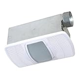 Air King AK55L Combination Ceramic Heater with Exhaust Fan and Light