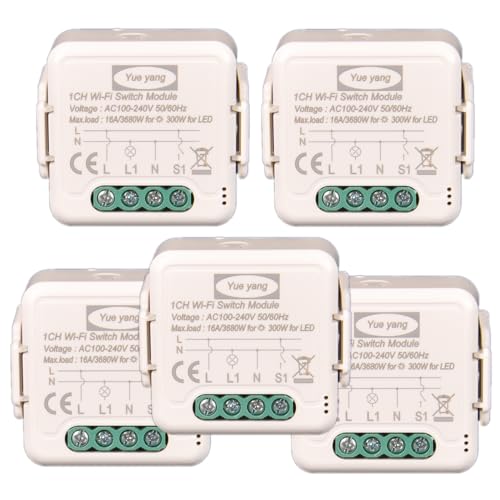 Mini r2 interruptor inteligente inalámbrico WiFi para Casa bidireccional 16 A Smart Switch para automatización de electrodomésticos compatible con modo Fai-da-Te