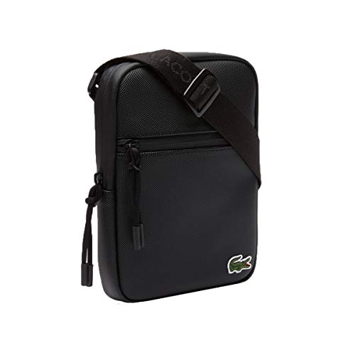 Lacoste Nh2884po, Sac porté épaule,Noir (Black) , 2.5x20.5x15.5 cm (W x H x L)