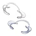 4 Pcs Disposable C-Shape Dental Lip Cheek Retractor Mouth Opener for Home Dentistry Size M Random Color