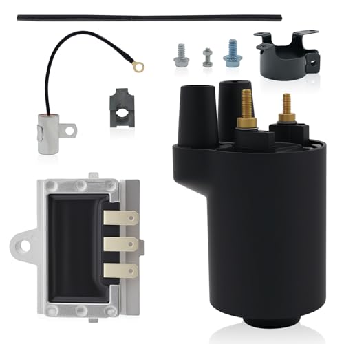 166-0761 Ignition Coil and 191-2227 Voltage Rectifier Replacement for 166-0772 166-0820 166-0648 166-0804 191-1748 191-2106 191-2208 Compatible with O-nan P-Series Ignition Coil Voltage Regulator Pack