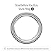 Oura Ring 4 - Brushed Silver - Size 11 - Smart Ring - Unique Sizing, Not Standard US Ring Sizes - Size First - Sleep Tracking Wearable - Heart Rate - Fitness Tracker - Up to 8 Days of Battery Life