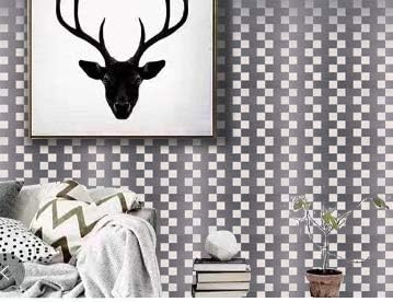 Miniatura 3 de XUANINY Azulejos de metal para salpicaduras de despegar y pegar, adhesivo de pared 3D de mosaico de aluminio autoadhesivo para cocina (cuadrado +