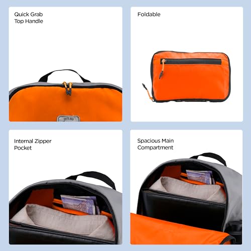 Image of HARISSONS Drifter Foldable Daypack | 18L | Ultra-Lightweight & Packable | PU-Coated Polyester | Travel, Day Trips & Daily Use