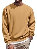 COOFANDY Men's Crewneck Fleece Sweatshirts Long Sleeve Winter Pullover Casual Fashion...