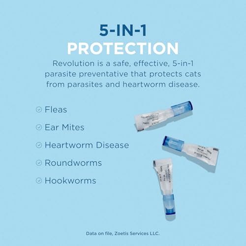 Revolution (selamectin) Topical Solution for Cats, 5.1-15 lbs (Blue), 1 Tube - Thumbnail 3
