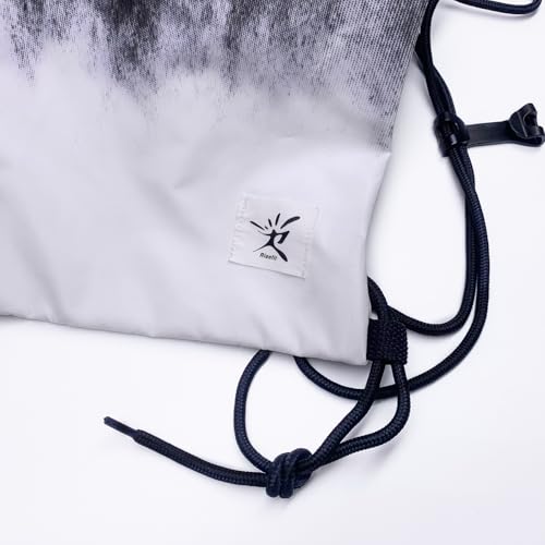 Water Resistant Dry Wet Separated Small Drawstring Backpack Bags, Nylon Gym Sport Sackback String Bags for Men Women Travel3