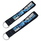 LLAVE BANDA DE LLAVERAS: los cordones están impresos digitalmente, duraderos, lavables y resistentes.