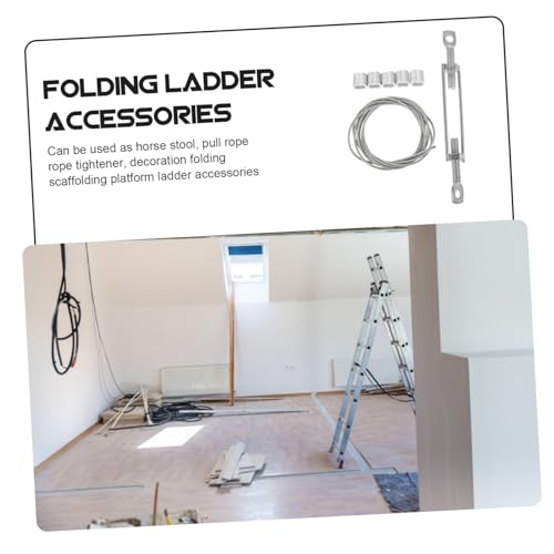 Fixation aluminium pour échafaudage avec corde et système de serrage - 4