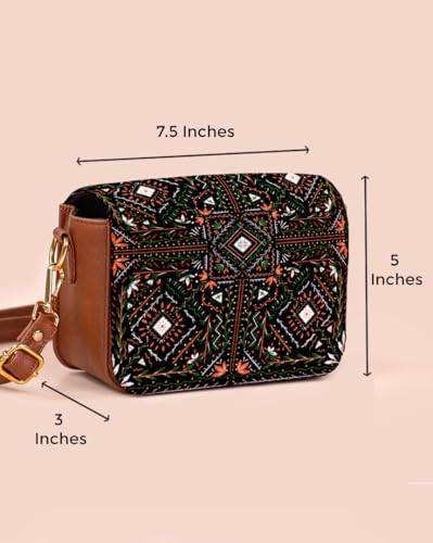 Image of Kalankit Rakhi Gift Hamper For Sister | Rakhi Gift For Girls, Sling Bag For Women, Travel Crossbody Bags, Stylish Cross Sling Bags for Woman | Rakhi Gifts For Sister, Gifts for Rakshabandhan