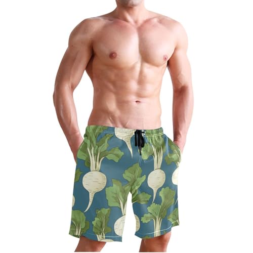 Mens Swim Trunks with Mesh Quick Dry Beach Shorts with Pockets 4 Way Stretch Board Bathing Swimwear4