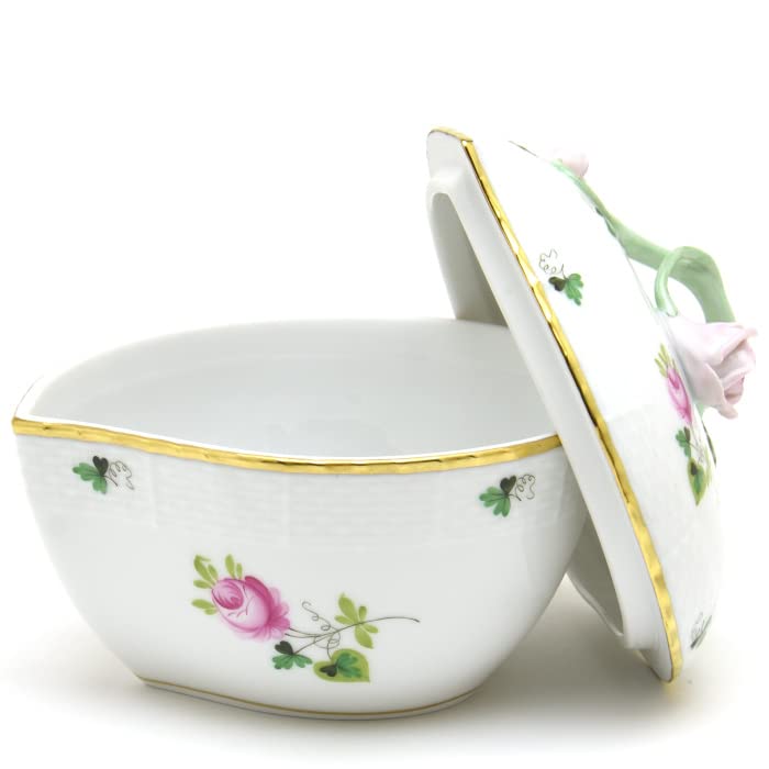 Amazon.co.jp: ヘレンド(Herend) ハート形小物入れ(06000)L ウィーンの