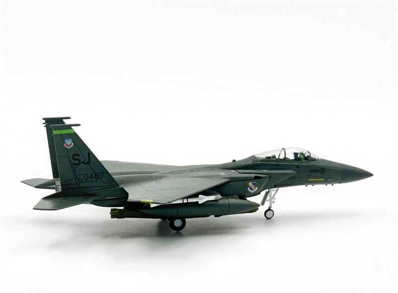 1:100 Us Military F-15E Fighter Jet Model, Gulf War Mig24 Killer, Alloy Airplane, Metal Diecast Aircraft, Simulation Model, Home Decor.
