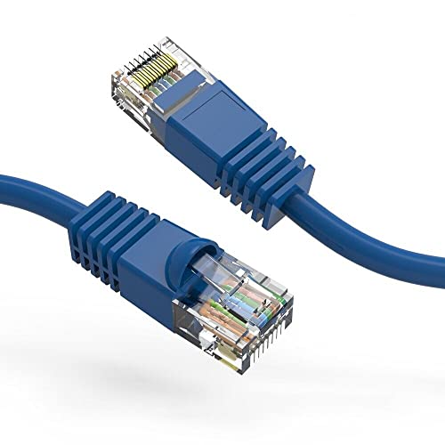 Cable Ethernet Patch RJ 45 Cat 6 Azul 6 pulgadas