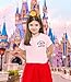 Magical Shirt for Girl: Magic Kingdom Prinecess Tshirt Princess Shirts Youth Girls Cute Tie Dye Family Vacation Trip Tee
