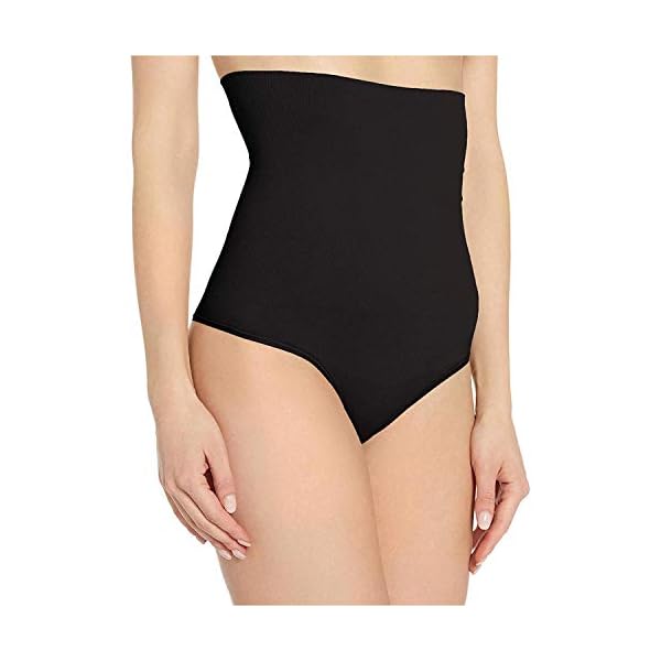 Yummie-Womens-Cooling-Fx-High-Waist-Shapewear-Thong Yummie Women's Cooling FX High Waist Shapewear Thong, Black, M/L