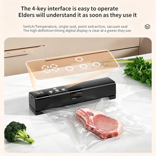 Machine à sceller sous vide pour éviter le gaspillage de viande et de restes