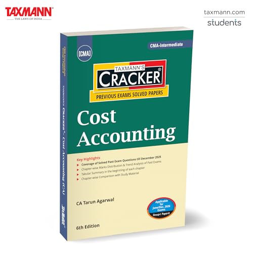 Image of Taxmann's CRACKER COMBO for CMA Intermediate | June /Dec. 2026 Exams - Group I | Papers 5 to 8 | CRACKER Series | Law /BLE, FA, DITX /DT & IDT and CA | January 2026 Edition | Set of 4 Books