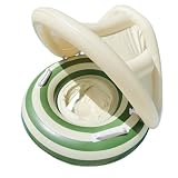 Baby Pool Float With Canopy, Kids Floating Rings with UV Sunshade Canopy, PVC Comfortable Adjustable Float Trainer for Babies and Kids, Perfect Pool for 6-36 Months