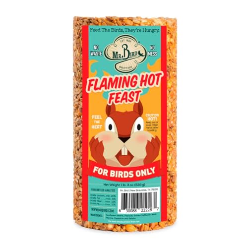Mr. Bird Flaming Hot Feast Small Cylinder 19 oz. (1)