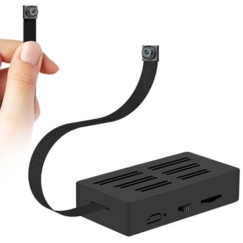 VHLTTYV 64GB Mini Video Camera,1080P Portable Nanny Video Recorder with Motion Detection for Home, Office and Outdoor Security Camera(Not WiFi Funtion)