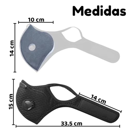 Respirador con filtro de carbón activado 9 Imagen adicional