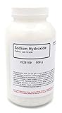 Laboratory-Grade Sodium Hydroxide Pellet, 500g - The Curated Chemical Collection