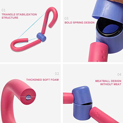 Exercitador De Coxa Em Pvc Para Casa Ginásio Equipamento Esportivo Coxa Músculo Braço Peito Cintura