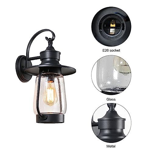 Lampe Murale Imperméable Rétro pour Sécuriser l'Entrée et la Cour - 3