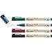 Produktbild edding 25 Ecoline Permanentmarker Set - bunte Farben - 4 Stifte - Rund-Spitze 1 mm - schnell trocknender Permanent Marker - wasserfest, wischfest - Karton, Kunststoff, Holz, Metall - Universalmarker