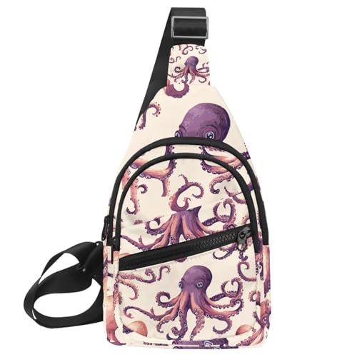 Sac à dos à bandoulière violet voyage randonnée et entraînement