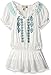 Speechless Girls' Embroidered Gauze Peasant