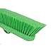 SPARTA 41278EC75 Flo-Thru Plastic Wall Scrub Brush, Equipment Brush With Soft Nylex Bristles For Industrial Kitchens, Hospitals, Commercial Cleaning, 4 Inches, Lime, (Pack of 12)