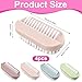 4pcs Nail Brush for Cleaning Fingernails, Nail Brushes for Cleaning, Two Sided Nails Scrubber Brush for Men Women Fingernail Clean Up Brushes (Purple, Blue, Green, Pink)