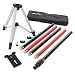 AdirPro Telescoping Pole with Tripod and Mount for Rotary and Line Lasers