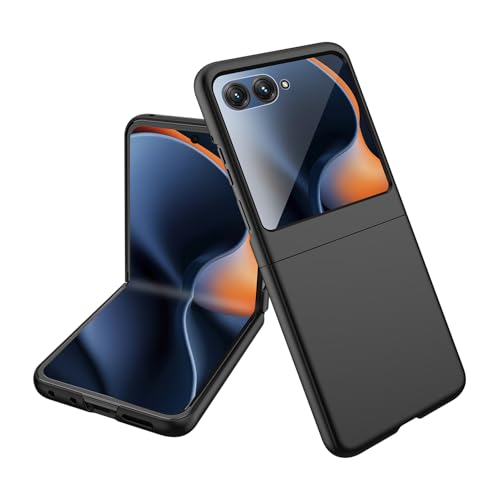 �X�}�z�g�уP�[�X�yMoto Razr 50 Ultra/Razr 60 Pro/Razr 70 Plus�Ή��z�蒠�^ �����K���X�t�B������̌^ �����y�� �����}�b�g�̕\�� �����Y�ی� ��ʕی� ���C�����X�[�d�Ή� ������� �l�C �t���b�v �܂��� �ϏՌ�
