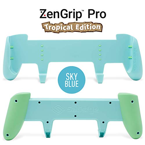 Satisfye - Zengrip Pro Gen 3 Oled, A Switch Grip Compatible With Nintendo Switch - Comfortable & Ergonomic Grip, Joy Con & Switch Control. #1 Switch Accessories Designed For Gamers (Blue) #TOP25