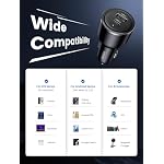 UGREEN 63W 2-Port USB C Car Charger, Type C Cigarette Lighter Adapter - Image 7