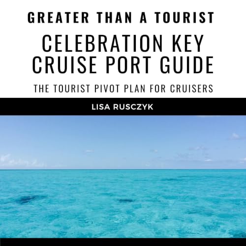 Diseño de la portada del título Greater than a Tourist Celebration Key Cruise Port Guide