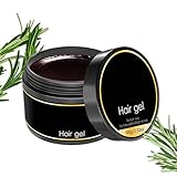 Gel de bordes – 100 g para control y control – Gel de peinado – para mujeres, rutina matutina, fiestas, bodas, exteriores, formal, informal