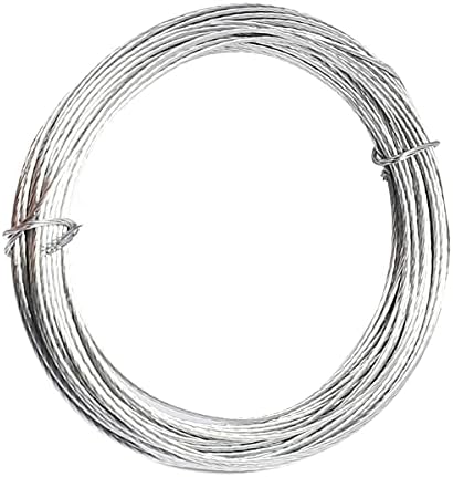 32.5 Feet(10m) Picture Hanging Wire, 1mm Meta Braided Picture Wire for Photo Frame Mirror Artwork Clock
