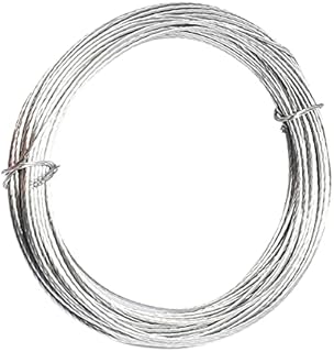 32.5 Feet(10m) Picture Hanging Wire, 1mm Meta Braided Picture Wire for Photo Frame Mirror Artwork Clock