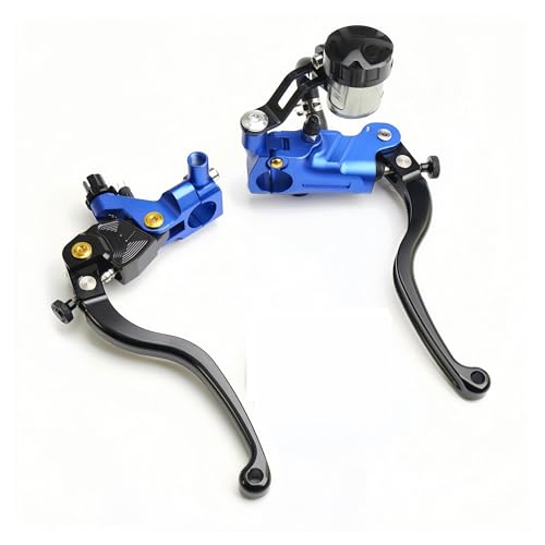 Levier d'embrayage de frein bleu pour moto course 19RCS